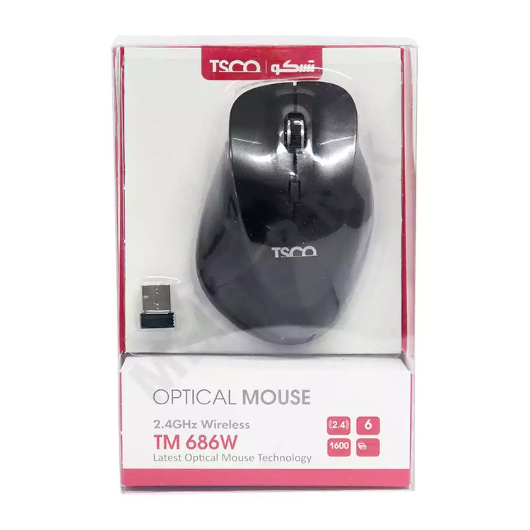 ماوس بی سیم تسکو مدل TM 686W
