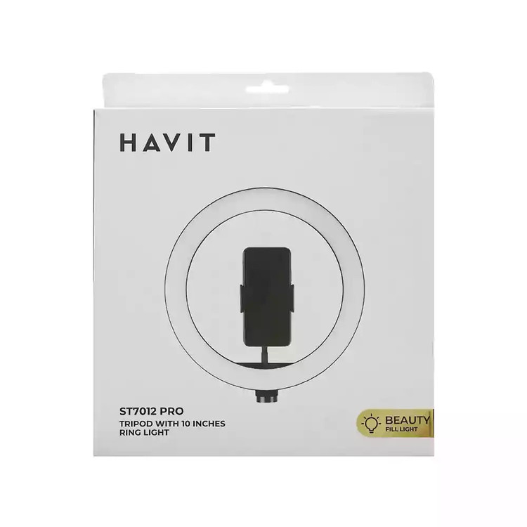 رینگ لایت و پایه برندHAVIT مدل ST_7012 PRO