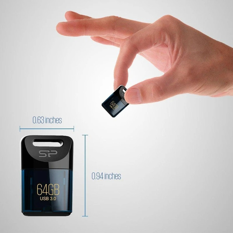 فلش مموری سیلیکون پاور USB 3.2 مدل Jewel J06 ظرفیت 64 گیگابایت