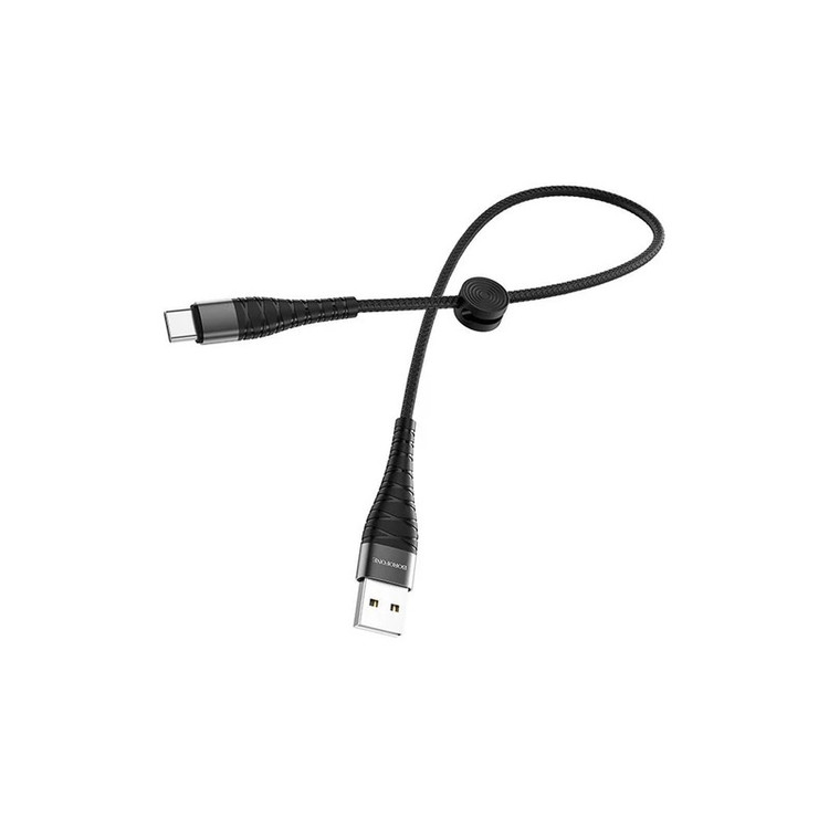 کابل USB به Type-C پاوربانکی بروفون مدل BX32 طول 25cm