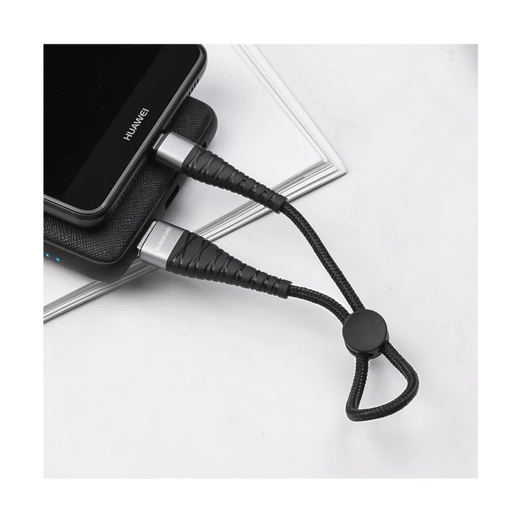 کابل USB به Type-C پاوربانکی بروفون مدل BX32 طول 25cm