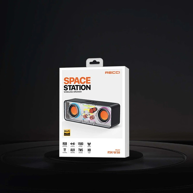 اسپیکر بلوتوث رسی مدل RSK-W38