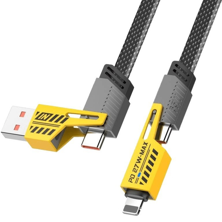 کابل و مبدل Lightning و Type-c برند konfulon مدل DC73