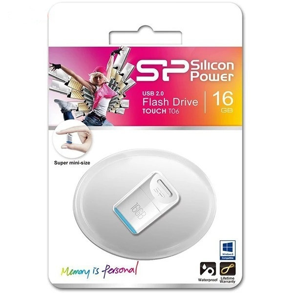 فلش مموری سیلیکون پاور مدل Touch T06 USB 2 ظرفیت 16گیگابایت